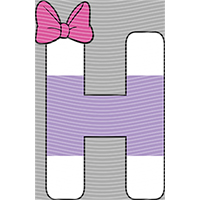 Cartoon letters-CL 131